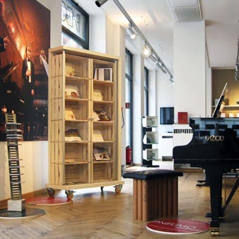 Fazioli pianos showroom