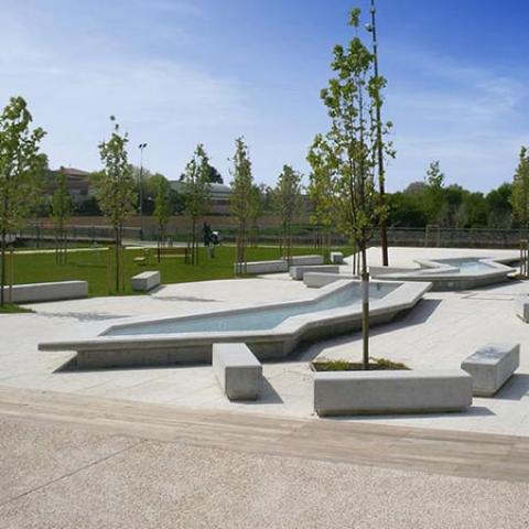San Serafino public park