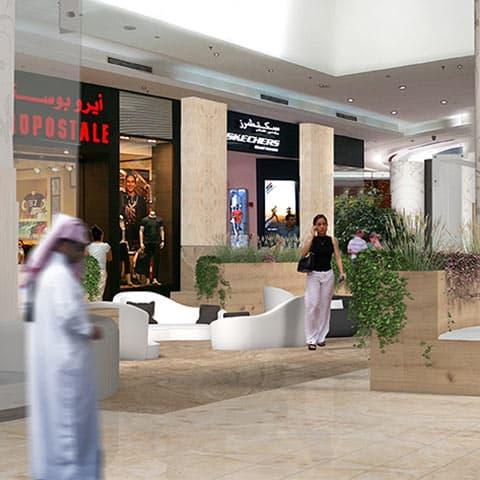 Ezdan Mall interior restyling